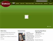 Tablet Screenshot of enricoproducts.com